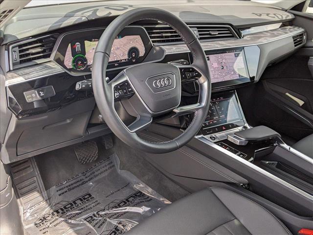 used 2024 Audi Q8 e-tron car, priced at $43,477