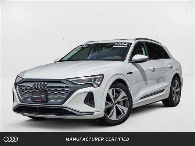 used 2024 Audi Q8 e-tron car, priced at $43,477