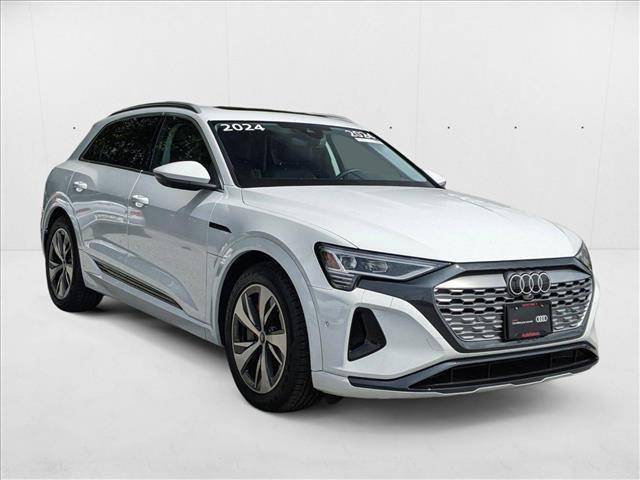 used 2024 Audi Q8 e-tron car, priced at $43,477