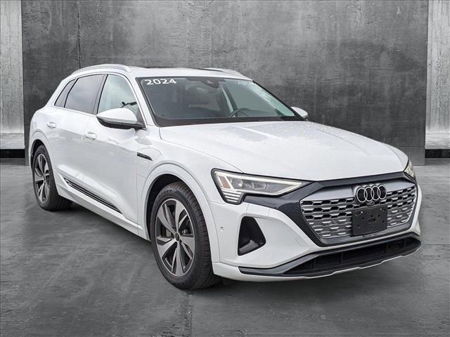 used 2024 Audi Q8 e-tron car, priced at $50,580