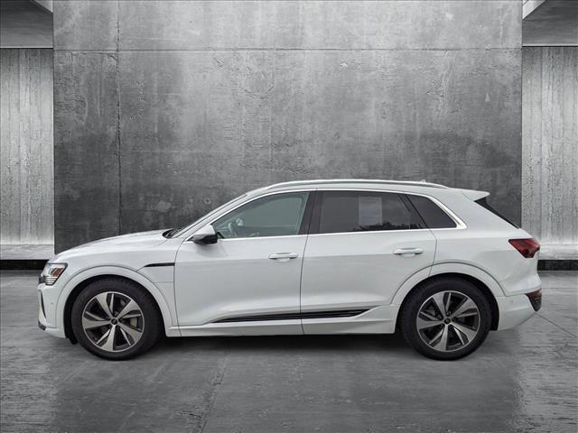 used 2024 Audi Q8 e-tron car, priced at $50,580