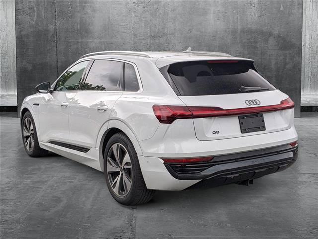 used 2024 Audi Q8 e-tron car, priced at $50,580