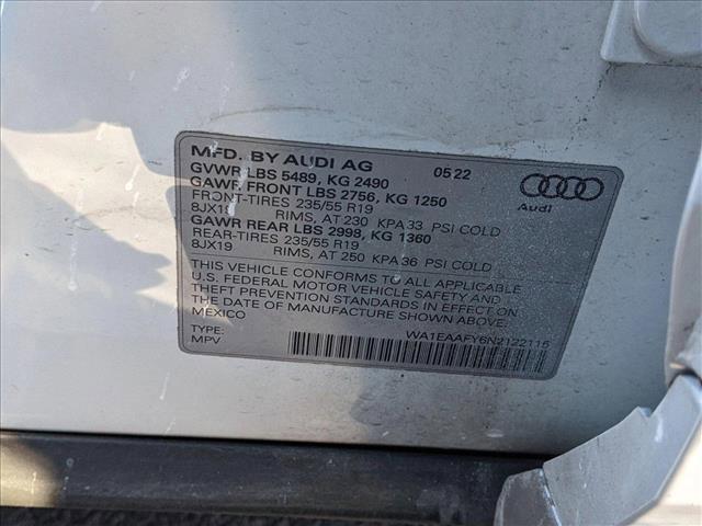 used 2022 Audi Q5 car, priced at $30,144