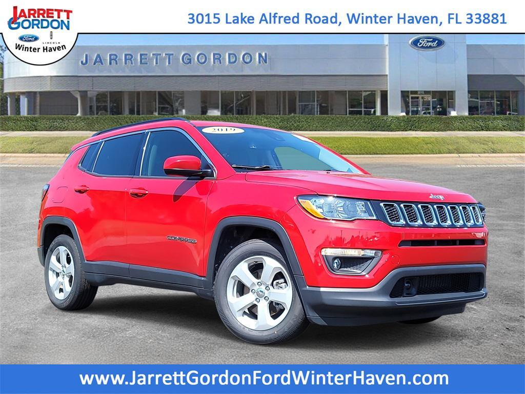 used 2019 Jeep Compass car, priced at $16,300