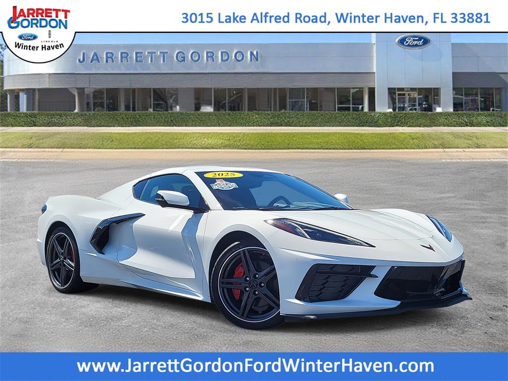 used 2025 Chevrolet Corvette car, priced at $67,634
