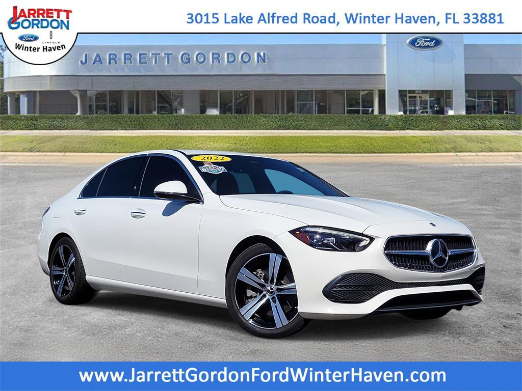 used 2022 Mercedes-Benz C-Class car, priced at $32,805