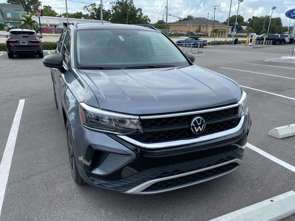 used 2023 Volkswagen Taos car, priced at $19,399