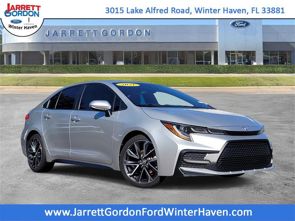 used 2021 Toyota Corolla car, priced at $16,177