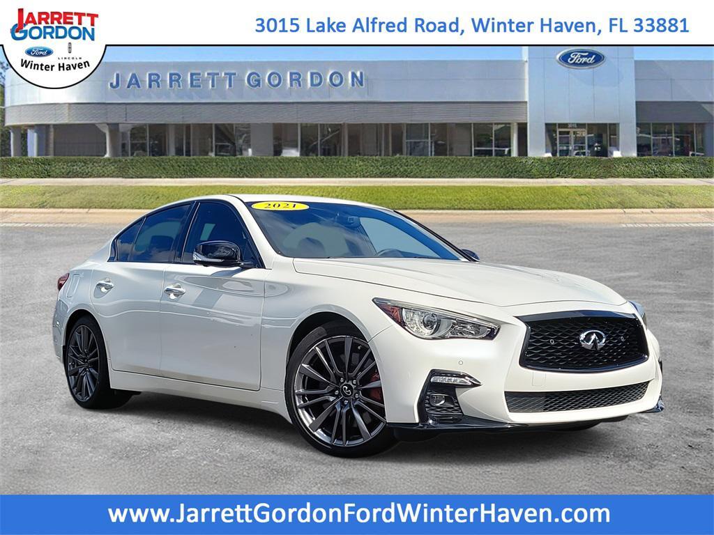 used 2021 INFINITI Q50 car, priced at $31,499