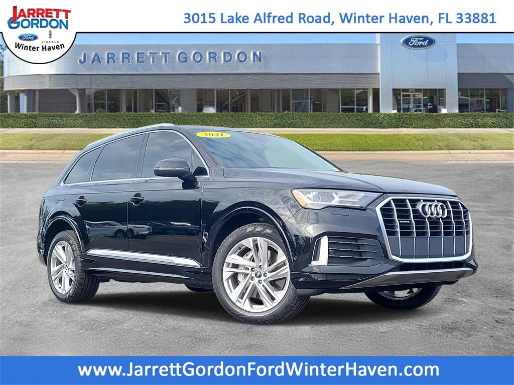 used 2021 Audi Q7 car, priced at $22,943