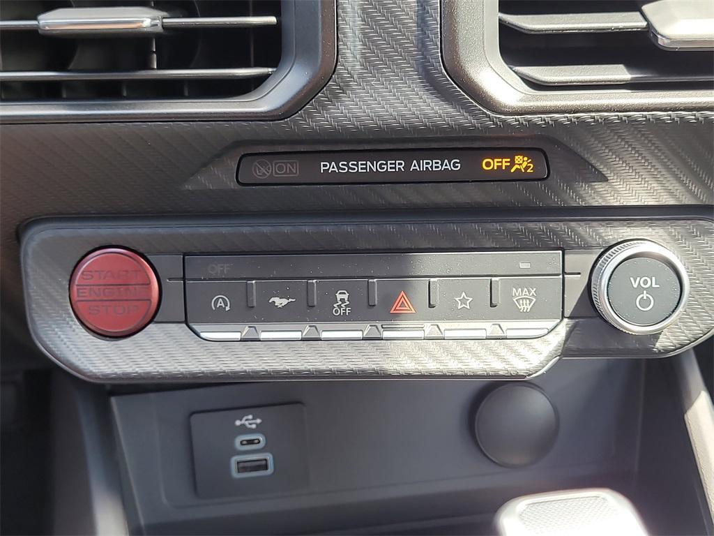 new 2025 Ford Mustang car, priced at $34,912