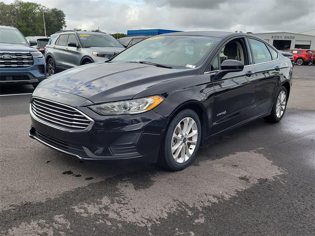 used 2019 Ford Fusion Hybrid car, priced at $13,989