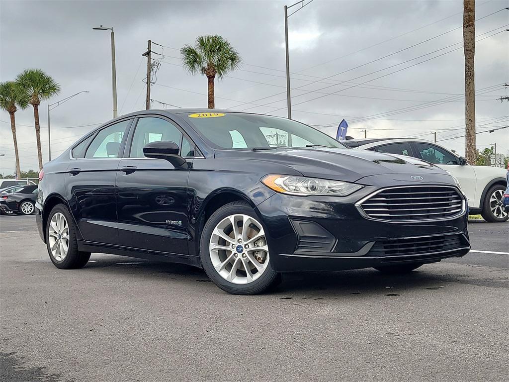 used 2019 Ford Fusion Hybrid car, priced at $13,989
