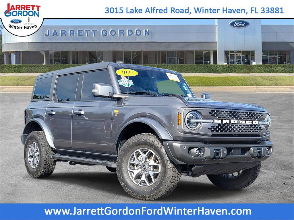 used 2022 Ford Bronco car, priced at $46,800