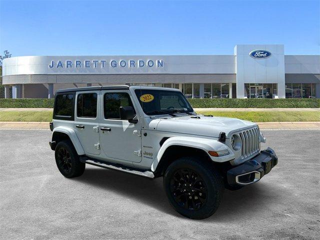 used 2022 Jeep Wrangler Unlimited 4xe car, priced at $37,723