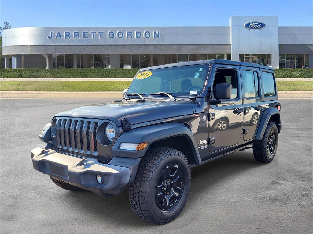 used 2020 Jeep Wrangler Unlimited car, priced at $20,731