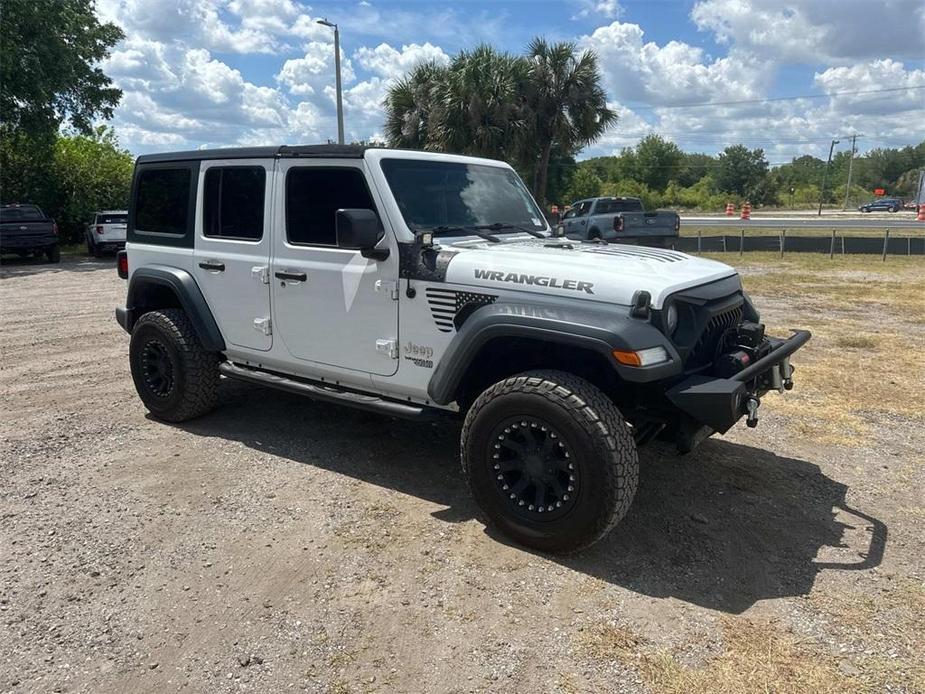 used 2018 Jeep Wrangler Unlimited car, priced at $23,597