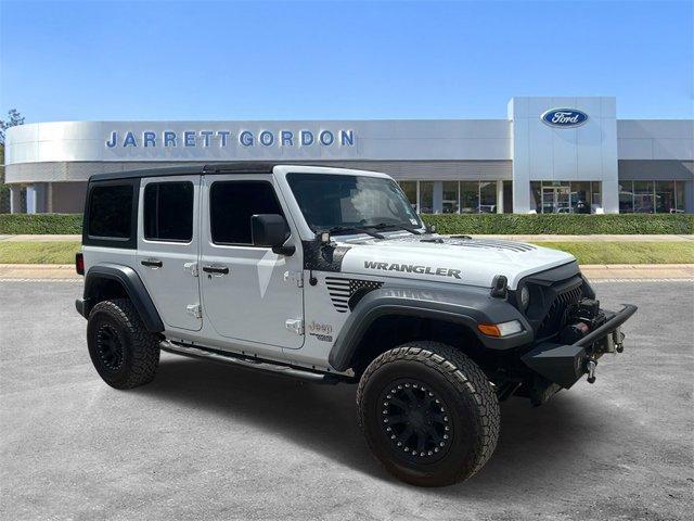 used 2018 Jeep Wrangler Unlimited car, priced at $22,379
