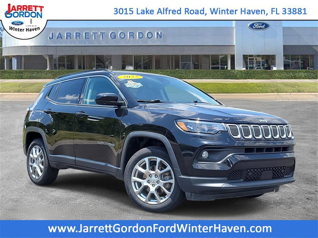 used 2022 Jeep Compass car, priced at $19,995