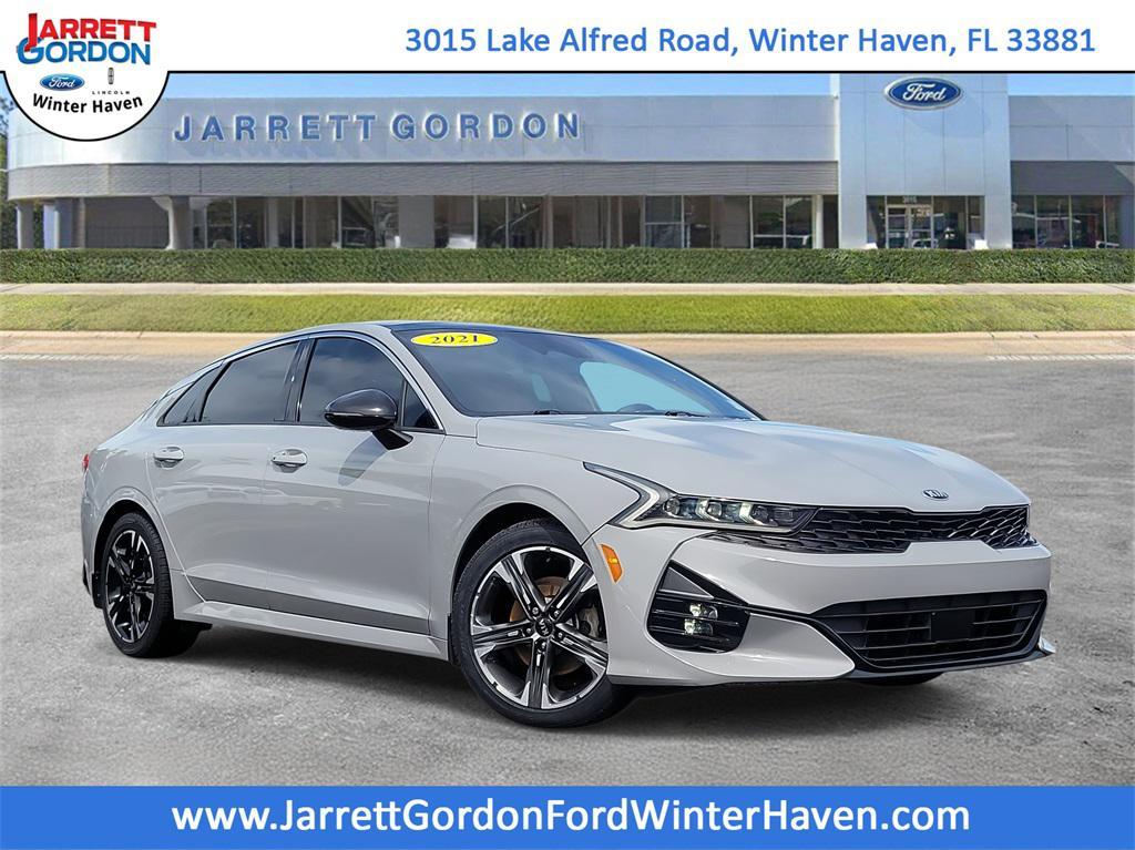 used 2021 Kia K5 car, priced at $22,000