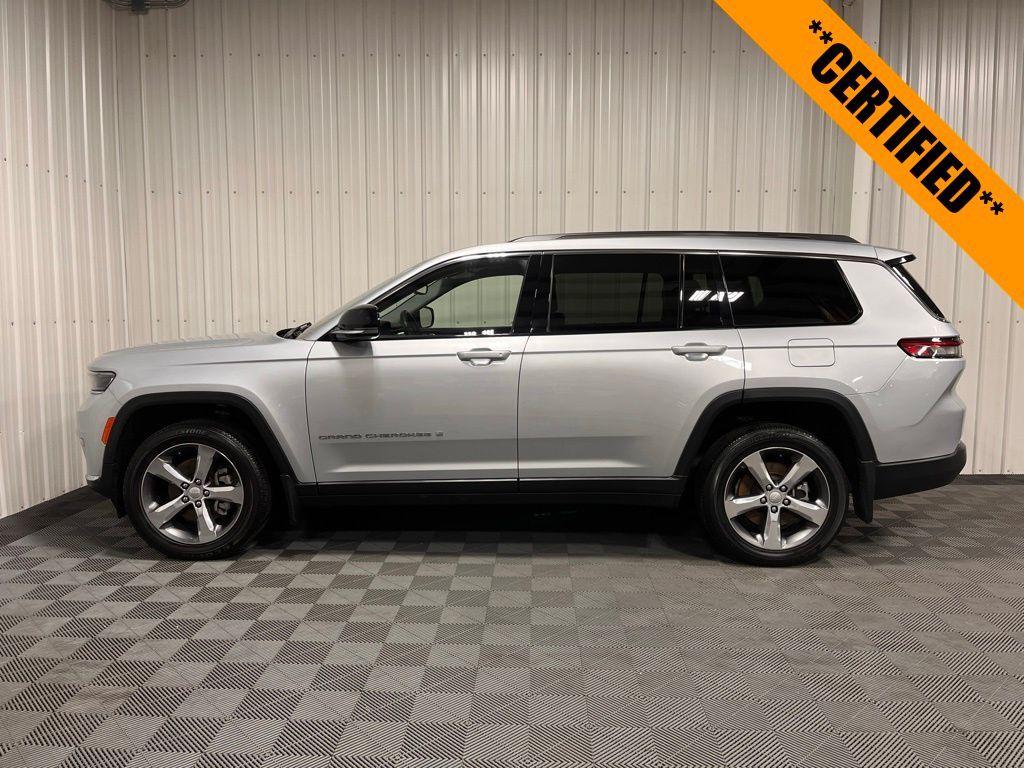 used 2021 Jeep Grand Cherokee L car, priced at $32,999