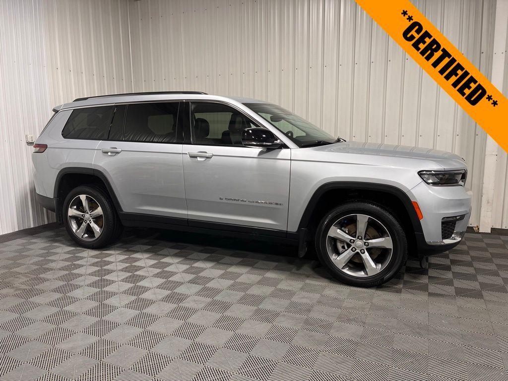 used 2021 Jeep Grand Cherokee L car, priced at $32,999