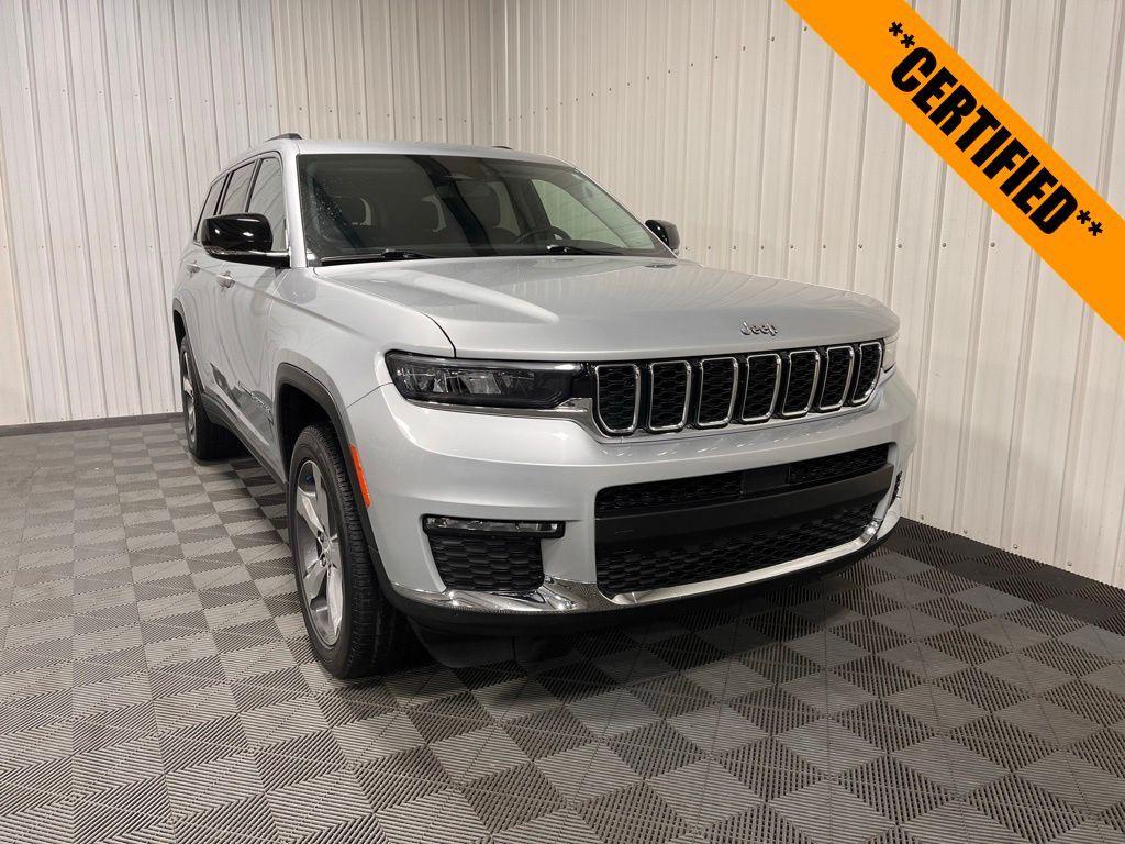 used 2021 Jeep Grand Cherokee L car, priced at $32,999