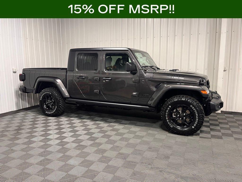 new 2024 Jeep Gladiator car, priced at $48,800