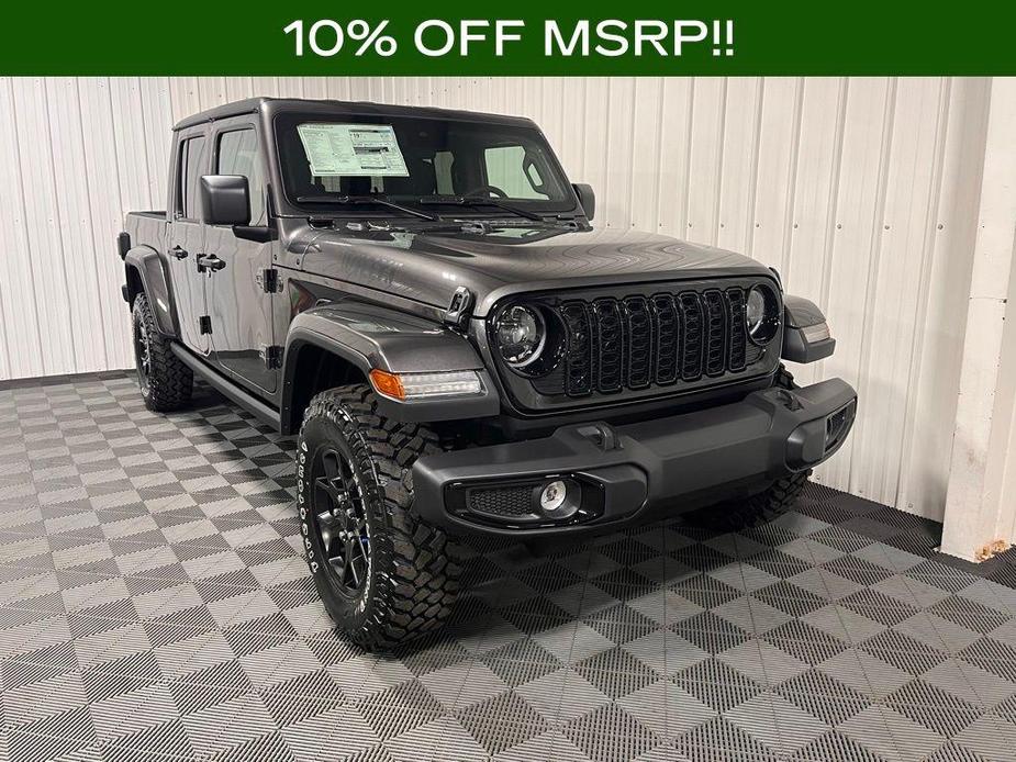 new 2024 Jeep Gladiator car, priced at $50,808