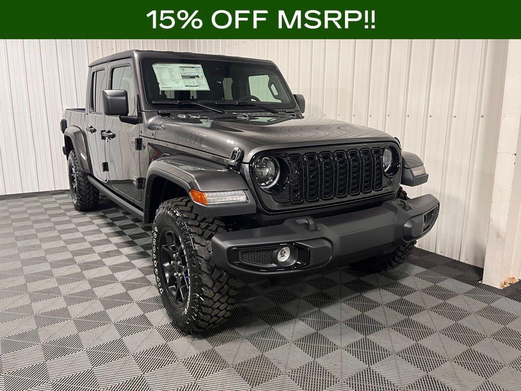 new 2024 Jeep Gladiator car, priced at $48,800