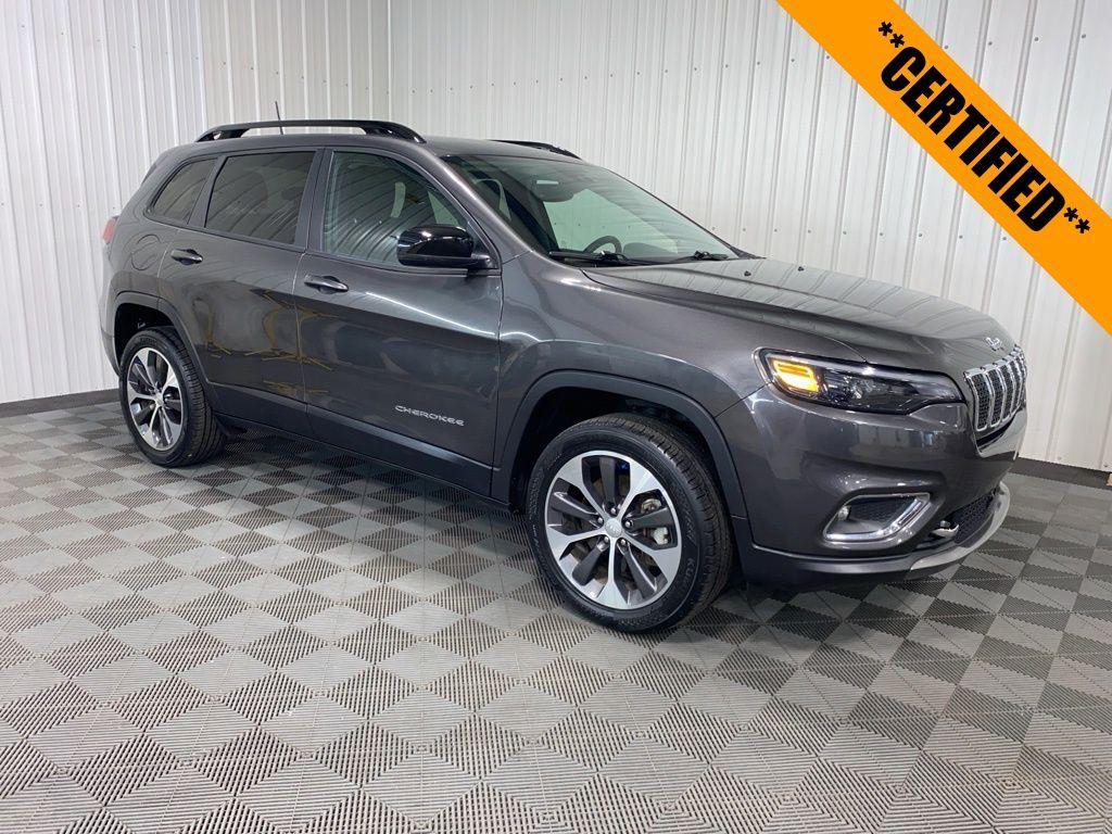 used 2022 Jeep Cherokee car, priced at $21,999