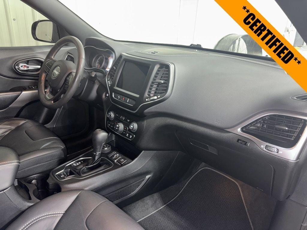 used 2021 Jeep Cherokee car, priced at $25,739