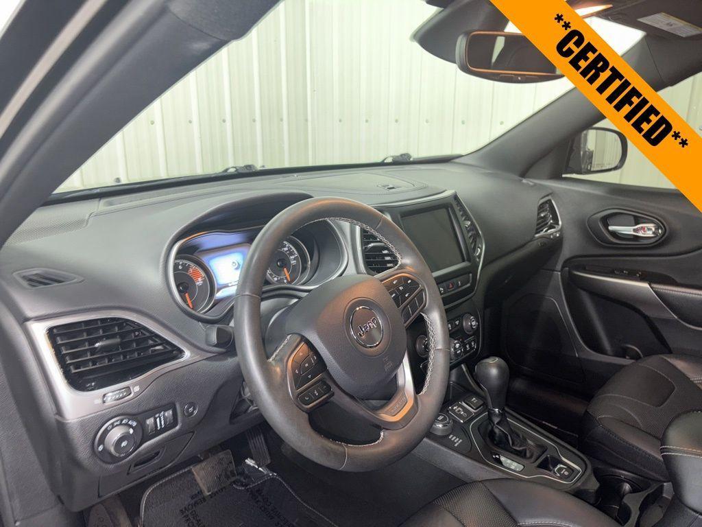 used 2021 Jeep Cherokee car, priced at $25,739