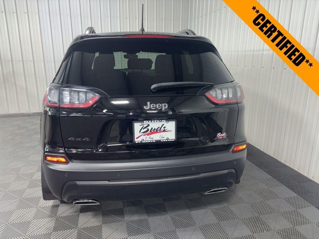 used 2021 Jeep Cherokee car, priced at $25,739