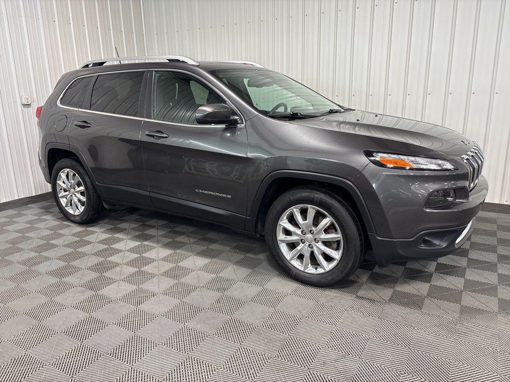 used 2017 Jeep Cherokee car, priced at $12,999