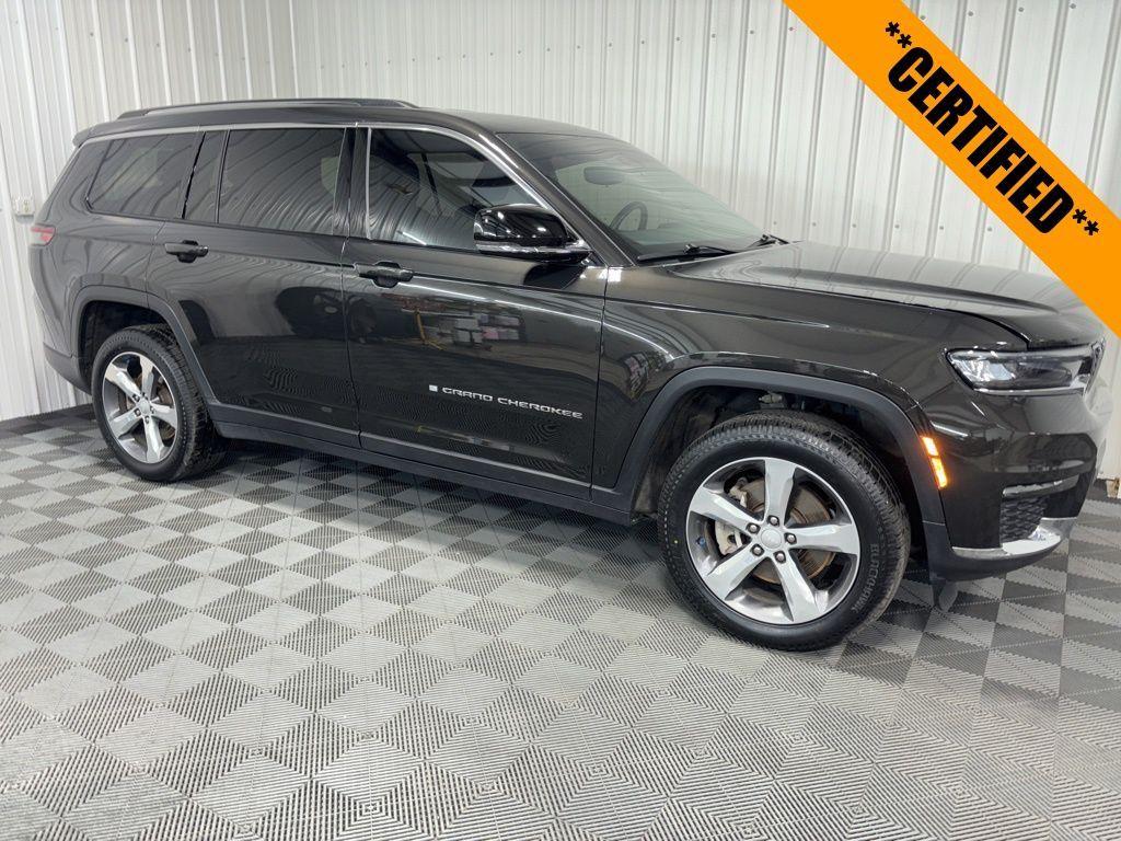 used 2021 Jeep Grand Cherokee L car, priced at $32,999