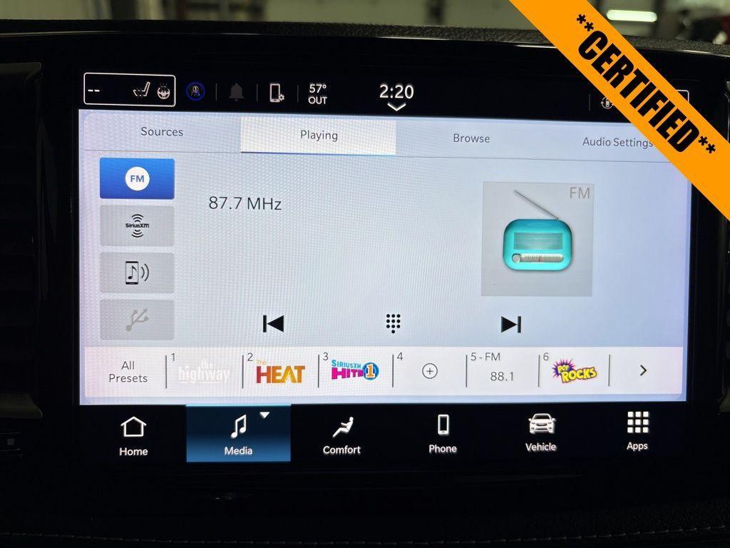 used 2024 Chrysler Pacifica car, priced at $38,999