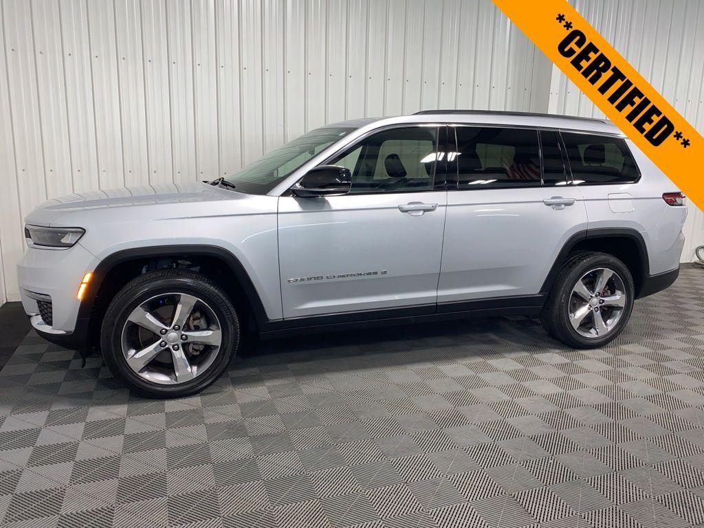 used 2021 Jeep Grand Cherokee L car, priced at $31,996