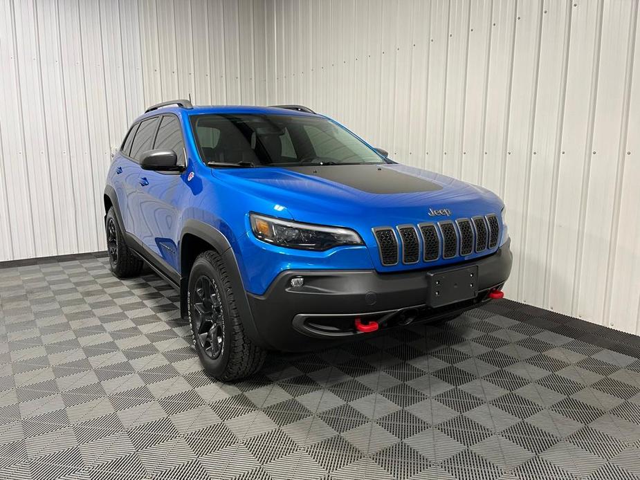 used 2021 Jeep Cherokee car, priced at $29,998