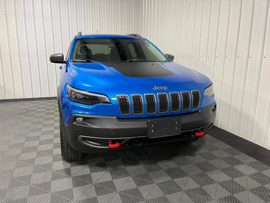 used 2021 Jeep Cherokee car, priced at $29,499