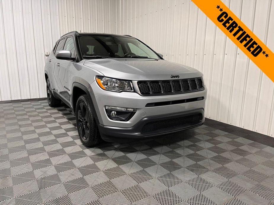 used 2021 Jeep Compass car, priced at $23,499