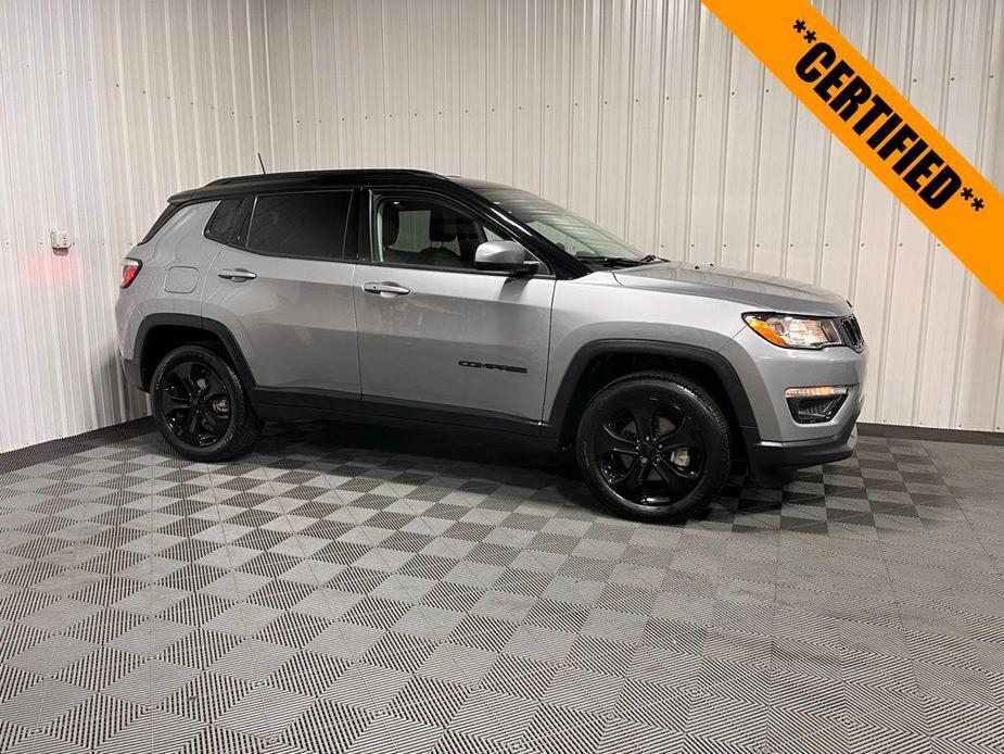 used 2021 Jeep Compass car, priced at $23,499