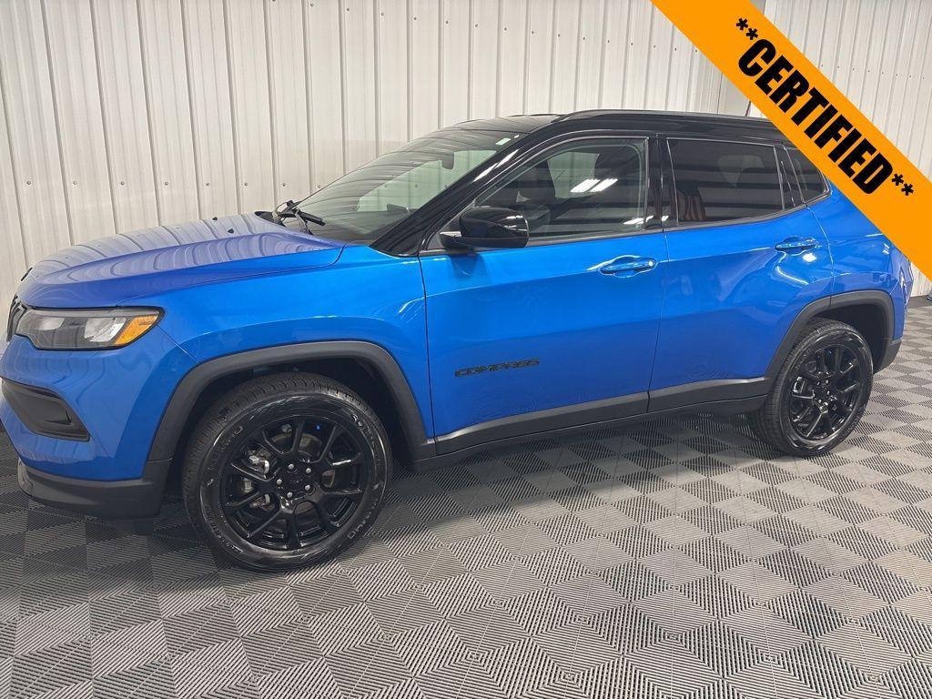 used 2022 Jeep Compass car, priced at $23,699