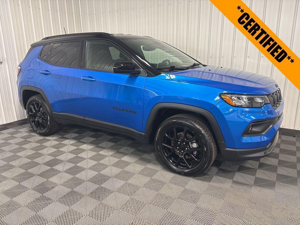used 2022 Jeep Compass car, priced at $23,699