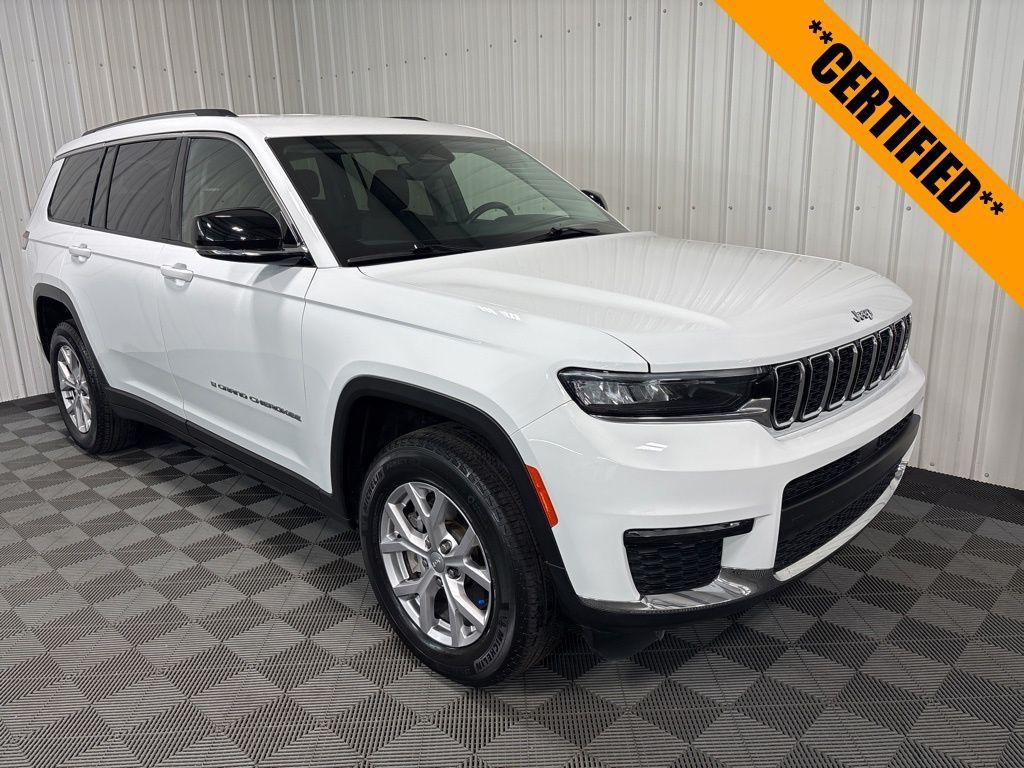 used 2021 Jeep Grand Cherokee L car, priced at $31,498