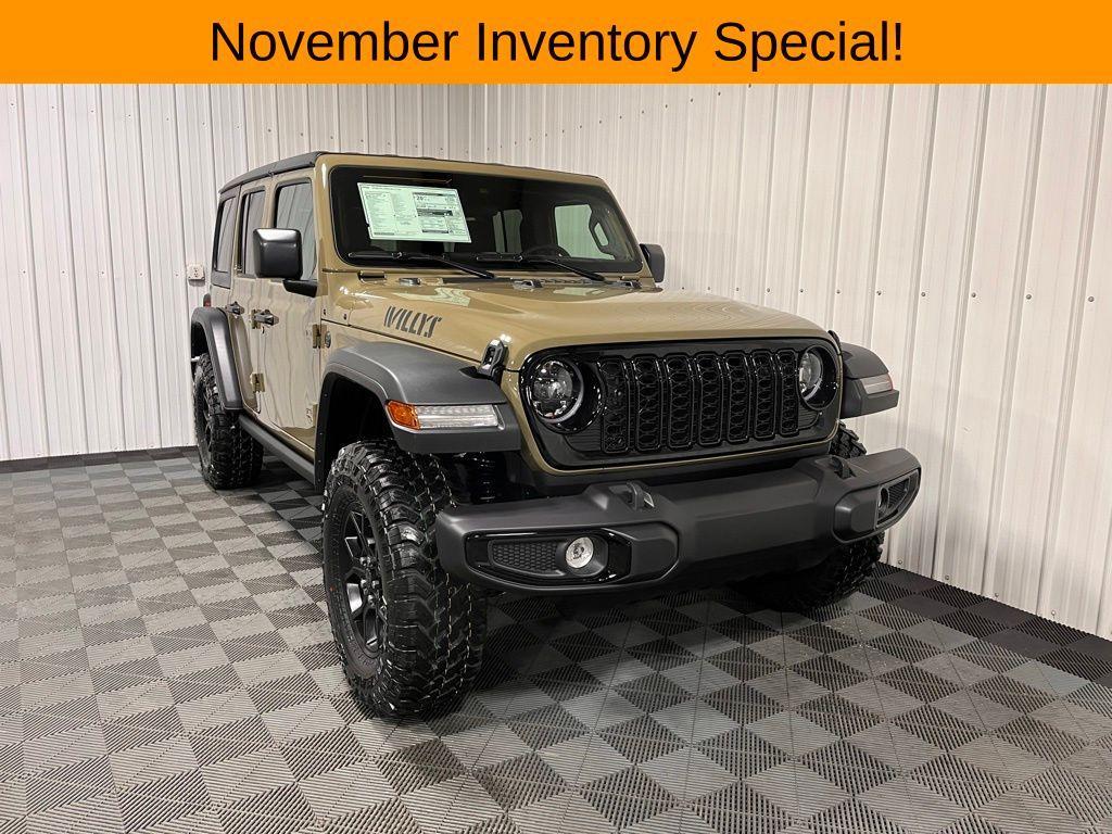 new 2025 Jeep Wrangler car, priced at $49,971