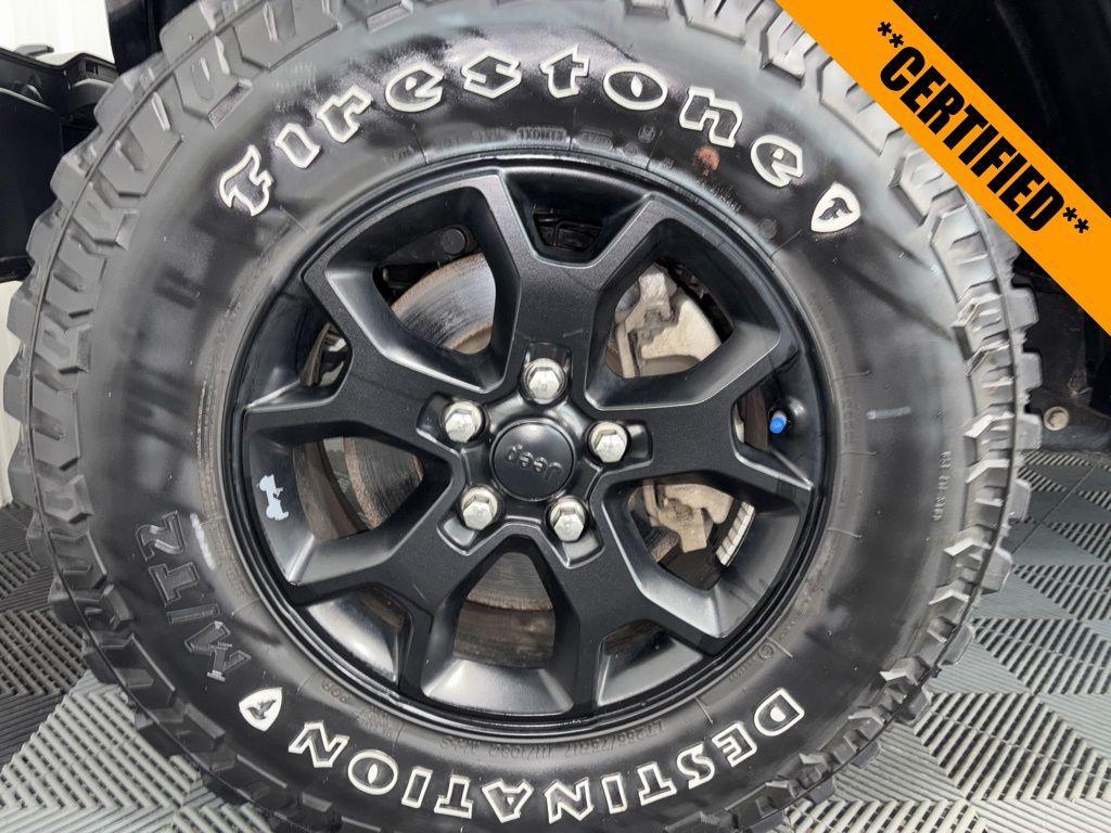 used 2021 Jeep Wrangler Unlimited car, priced at $32,486