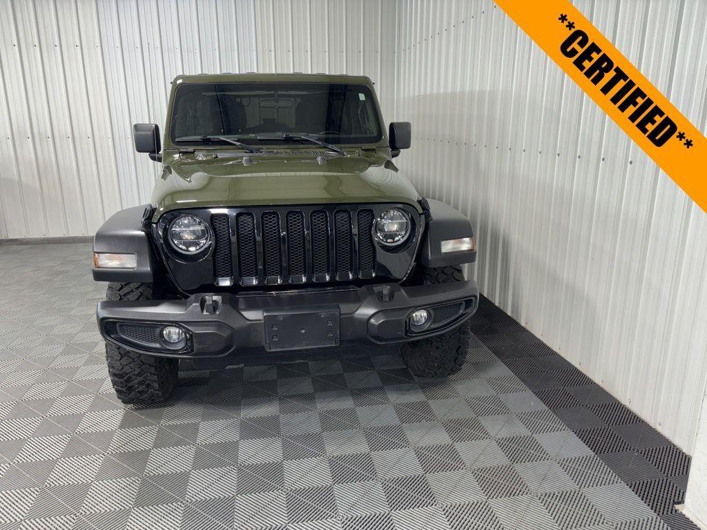used 2021 Jeep Wrangler Unlimited car, priced at $32,486