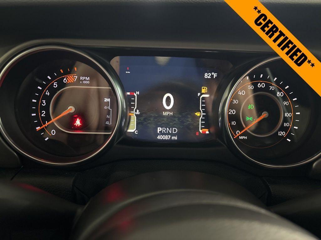used 2021 Jeep Wrangler Unlimited car, priced at $32,486