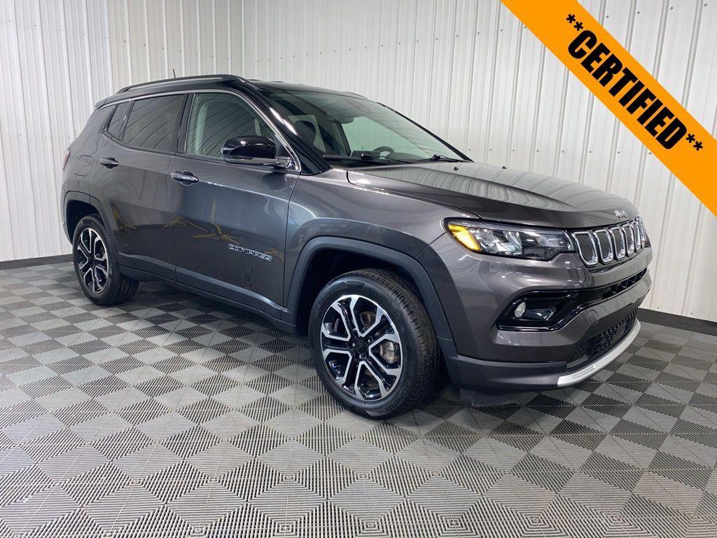 used 2022 Jeep Compass car, priced at $23,999